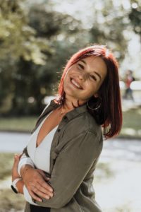 Teresa Steiner bei Clubhouse mit FitSeat